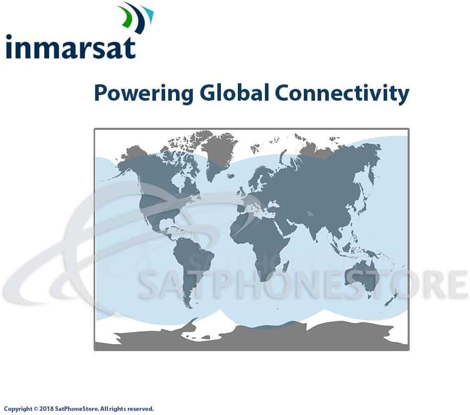 Inmarsat Isatphone Satellite Phone And Prepaid Sim Card Ready For