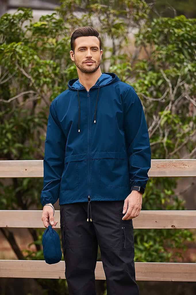 COOFANDY Men's Packable Jacket: Rainy Day Essential? - Outdoor Overnights