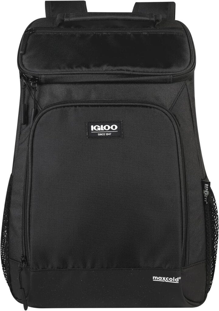 Igloo Top Grip Repreve EcoFriendly Maxcold Backpack Cooler Review