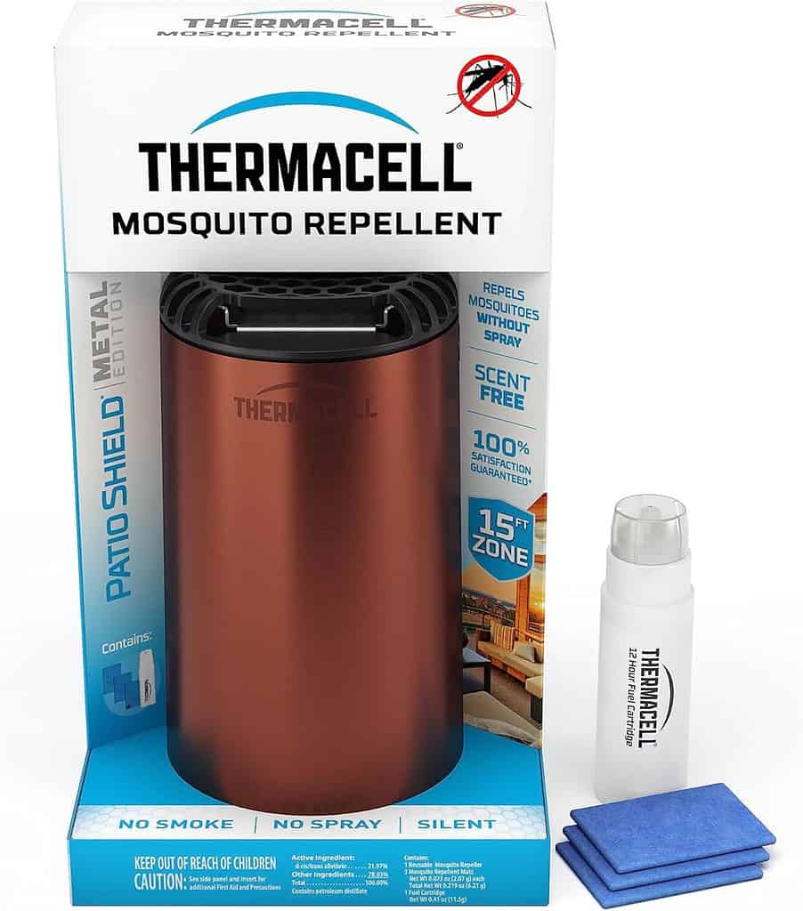 Thermacell Metal Edition Patio Shield Mosquito Repeller Review