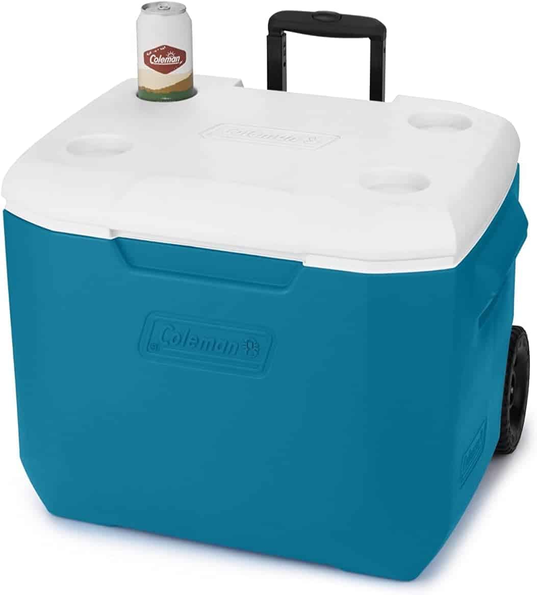 Coleman Chiller 16qt Insulated Portable Cooler – Keeps Drinks Cold, Holds 11 Cans + Ice, Easy-Clean Top