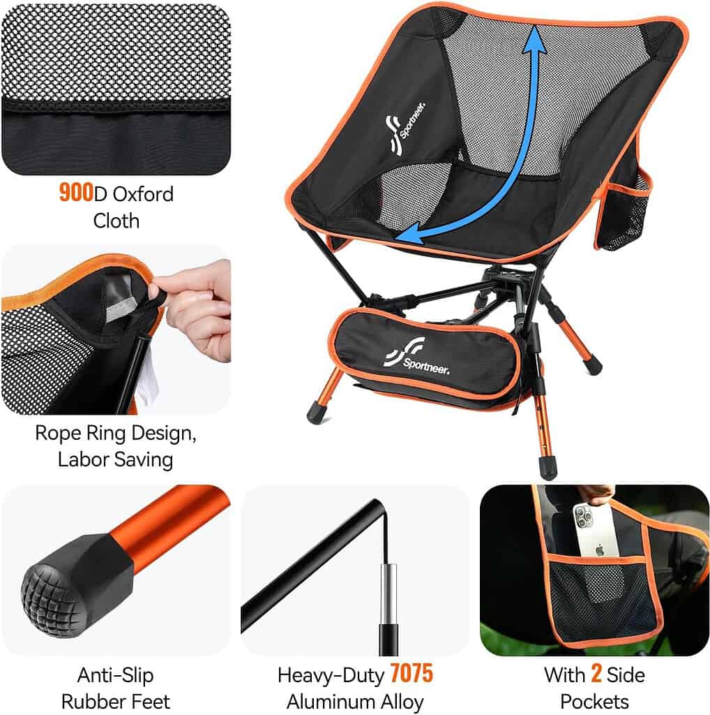 Sportneer Lightweight Camping Chair Review Outdoor Overnights