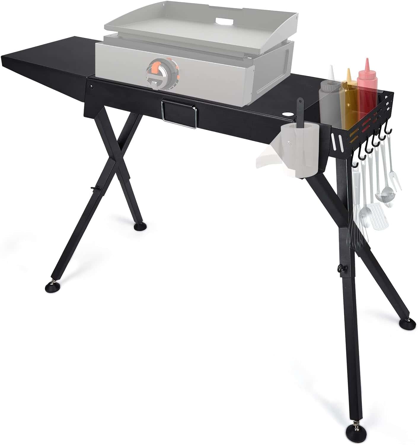 Portable griddle stand fits blackstone table top grill 22 inch and 17 Portable griddle stand fits blackstone table top grill 22 inch and 17