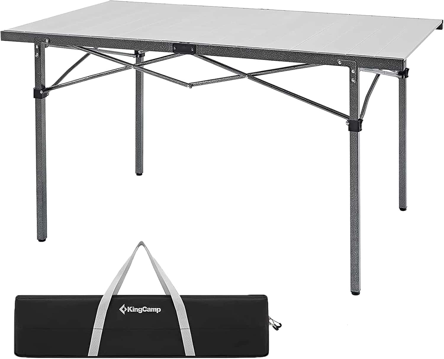 Folding Tables Kingcamp Camping Table Aluminum Folding Table Roll Up  Lightweight Foldable Table Portable Table Camp Table For Outdoor C –  Outdoor Overnights Fold Up Table, image size:1500x1213