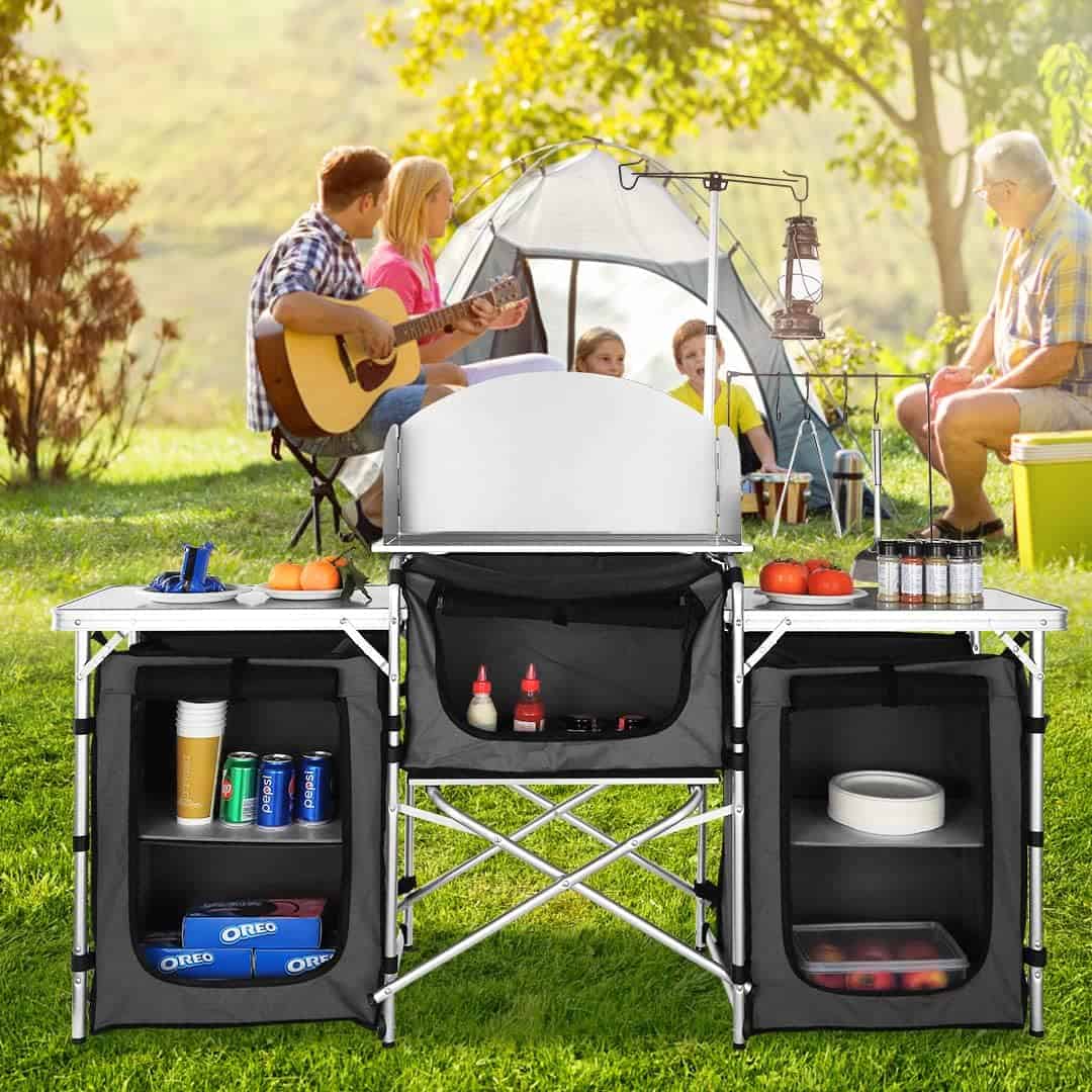 Kitchen Table Set VEVOR VEVOR Camping Kitchen Station